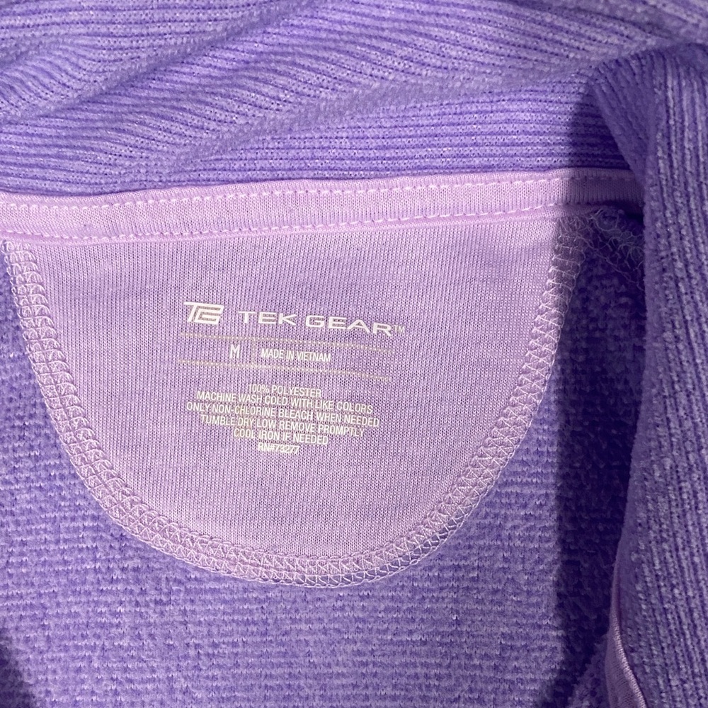 Tek Gear Lavender Pullover with Gray Details - Picture 2 of 5